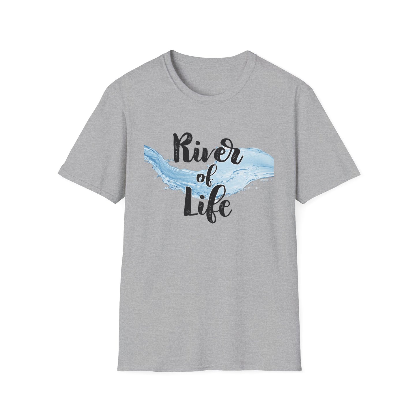 River of Life - Unisex Softstyle T-Shirt