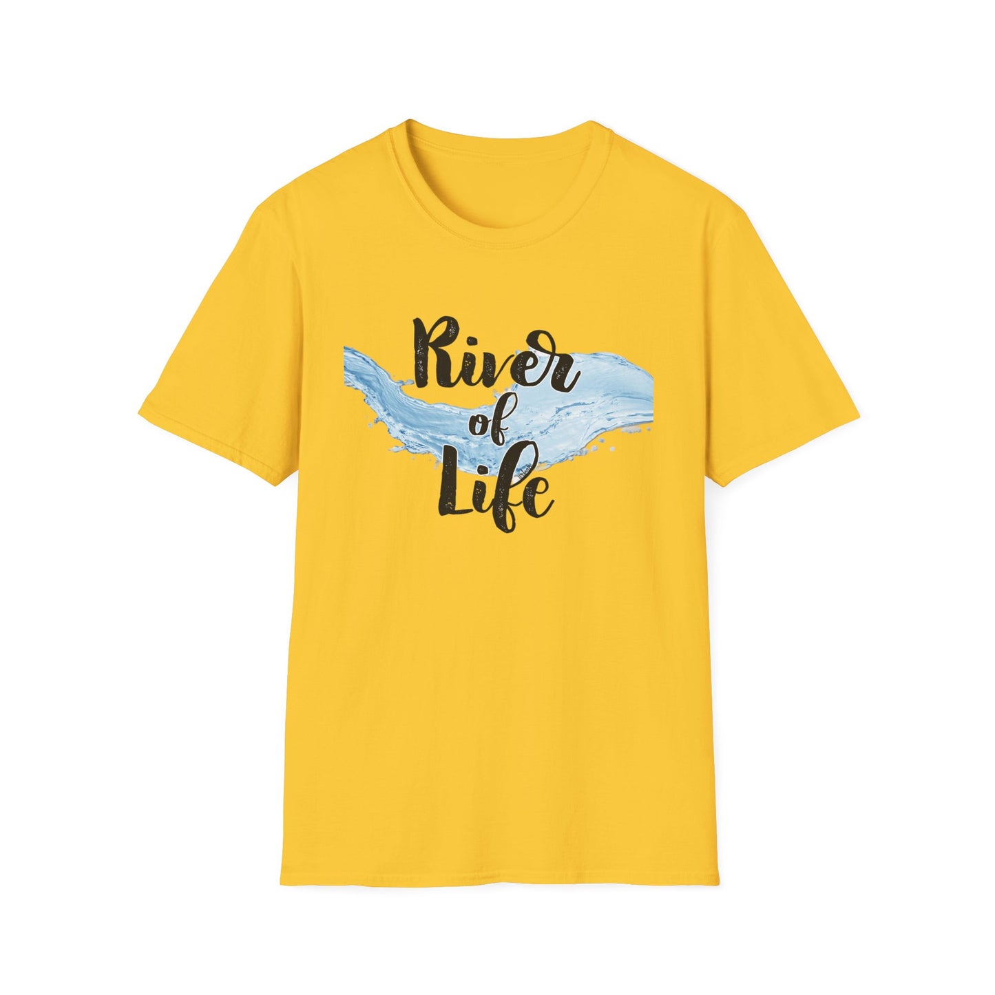 River of Life - Unisex Softstyle T-Shirt